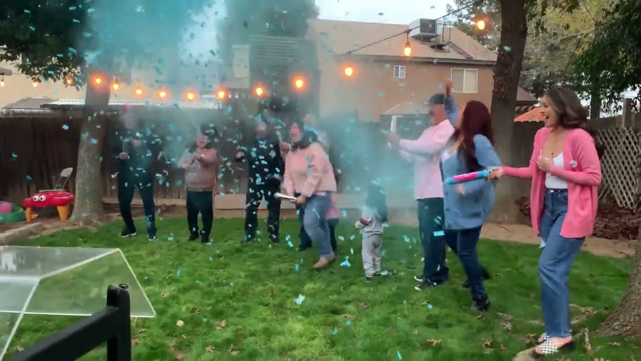 Gender Reveal Confetti Powder Cannon