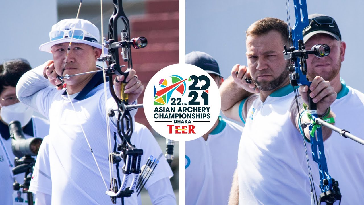 Korea v Kazakhstan – compound men's team gold | Dhaka 2021 Asian Archery Championships