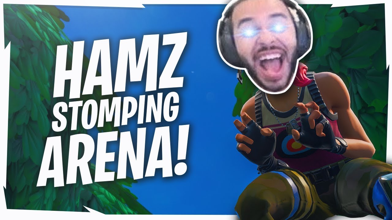 Hamlinz STOMPS Arena Solos! HIGH KILL FUNNY GAME