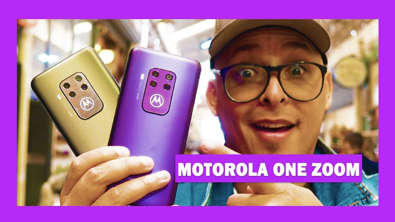 MOTOROLA ONE ZOOM! 4 CÂMERAS! As MELHORES CÂMERAS da Motorola!