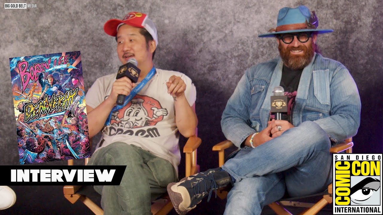 Bobby Lee & Matt Medney Unveil Graphic Novel 'Deadweight' | SDCC 2025 Interview