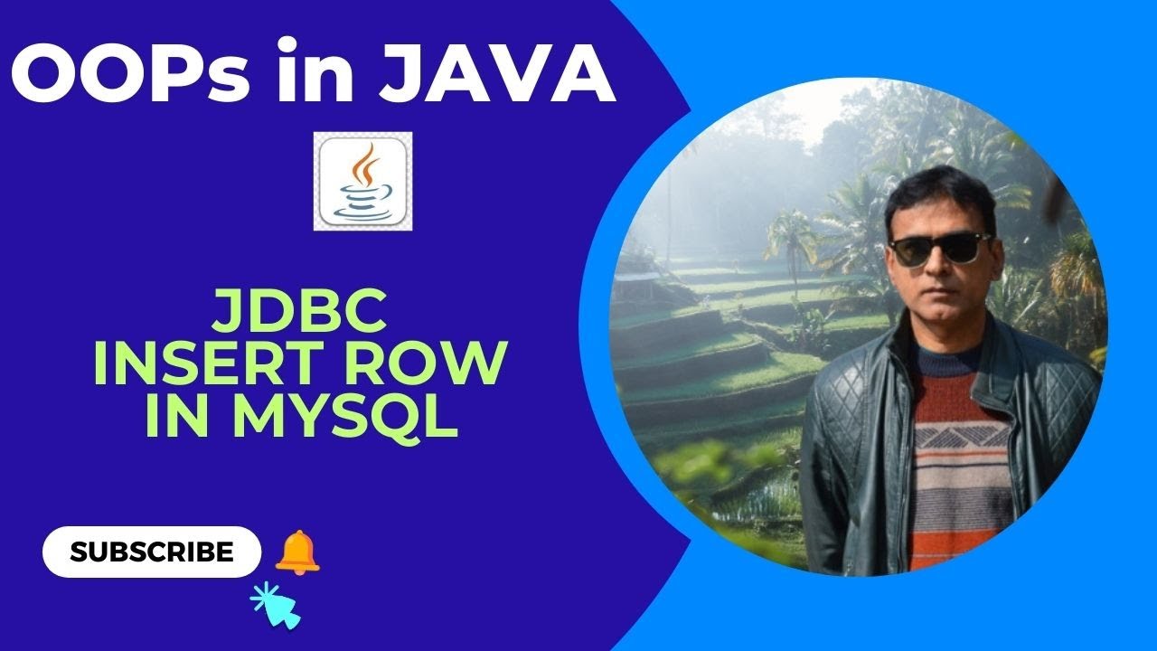 JDBC Insert Record in MySQL | JDBC | JDBC with MySQL | OOP | MySQL | Java with Database | Java