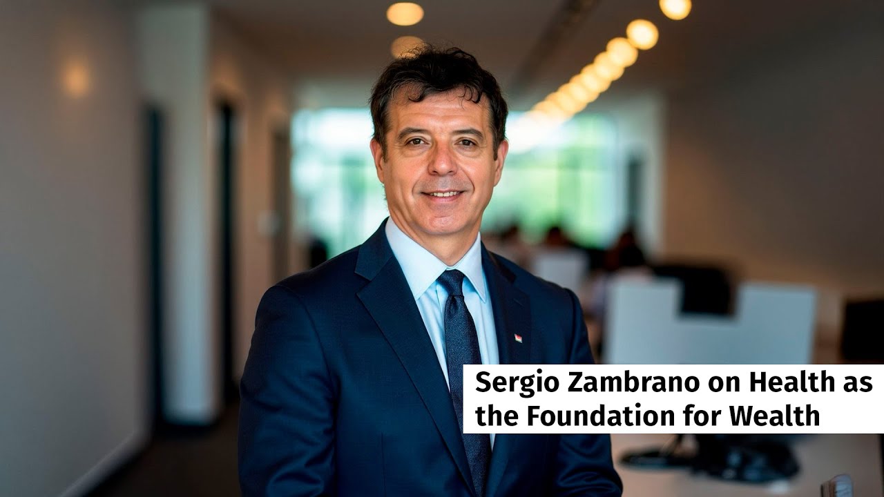 Executive Statement | Sergio Zambrano on Health as the Foundation for Wealth