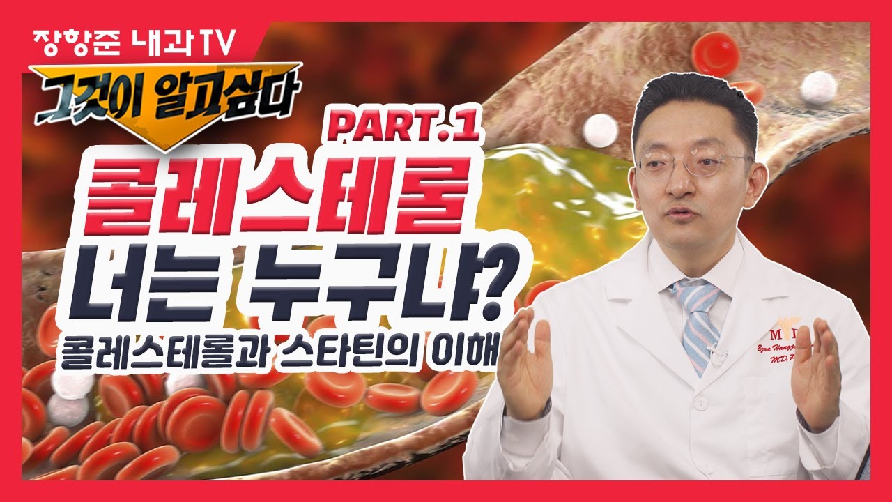 제57강:콜레스테롤 너는 누구냐? (콜레스테롤과 치료약 스타틴의 이해)part.01