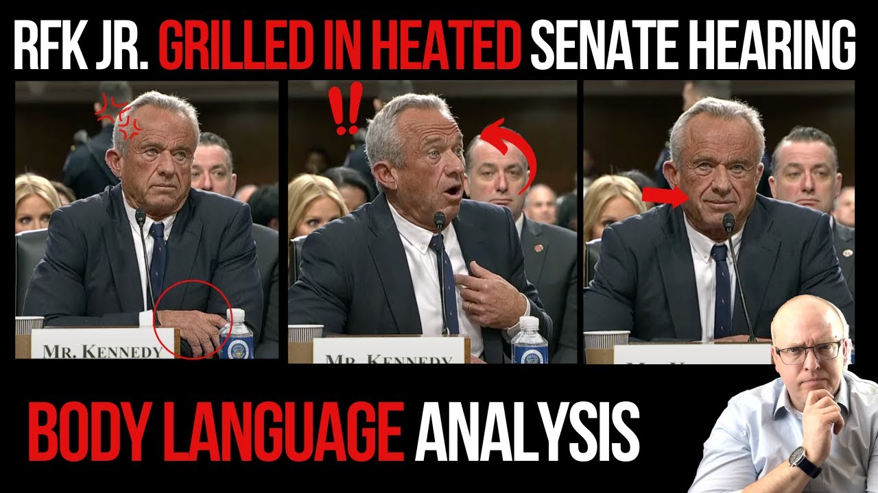 RFK Jr. Grilled in Heated Senate Hearing: Body Language Analysis