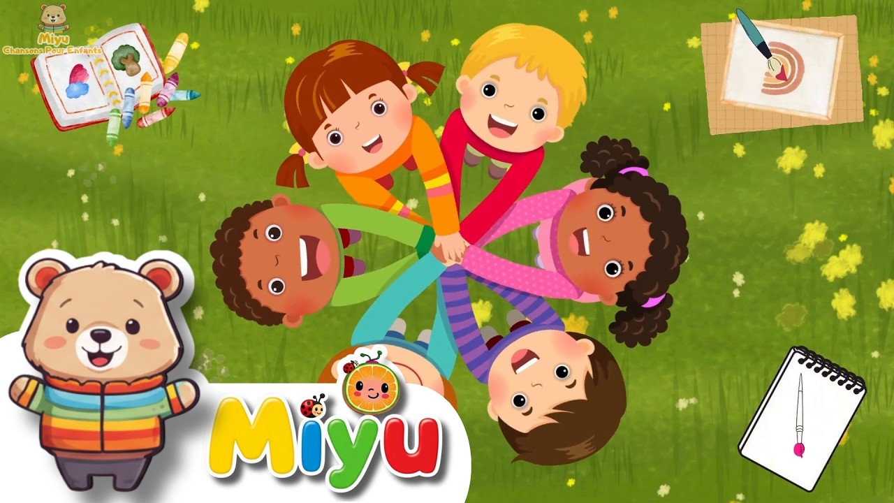 🎵✨ Miyu - Chansons Pour Enfants : La Magie des Saisons, des Animaux et des Couleurs ! 🌈🐸