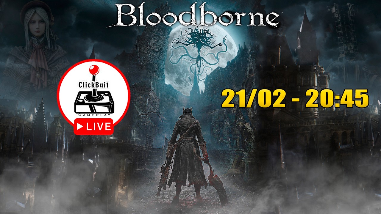 Bora de Bloodborne Só Pra Matar a Saudade