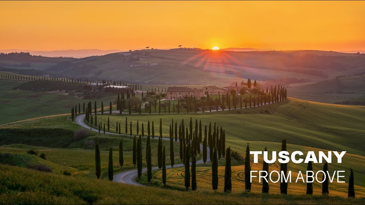 Tuscany from above