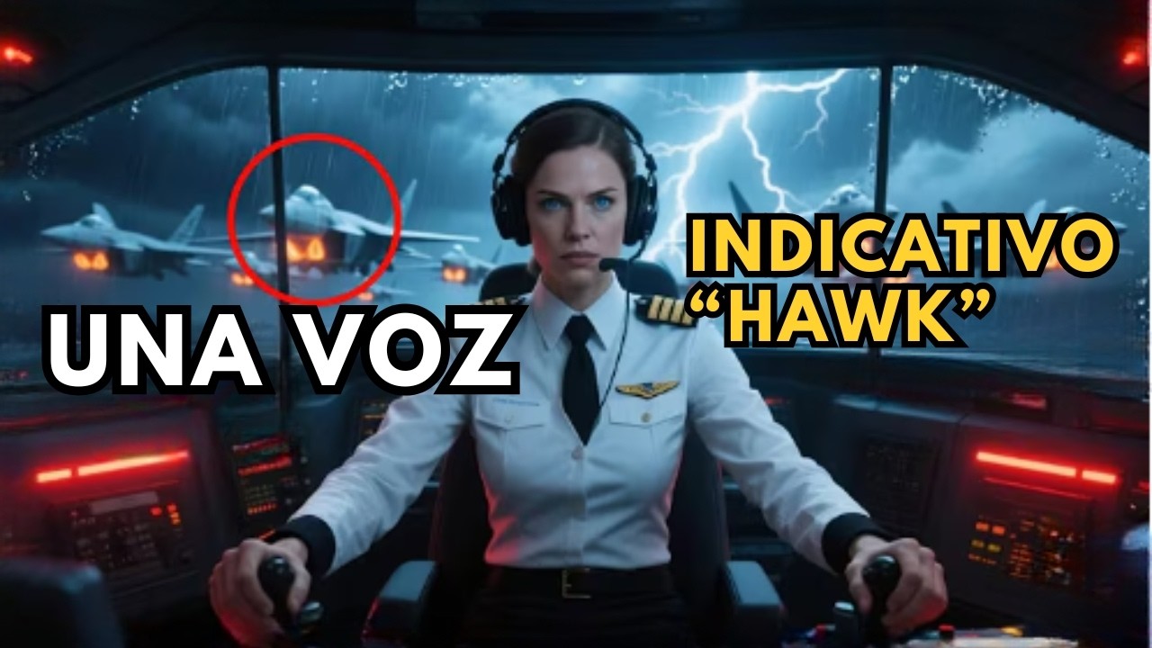 Solo era una piloto de carga — hasta que el cielo se llenó de F-22 respondiendo a su indicativo