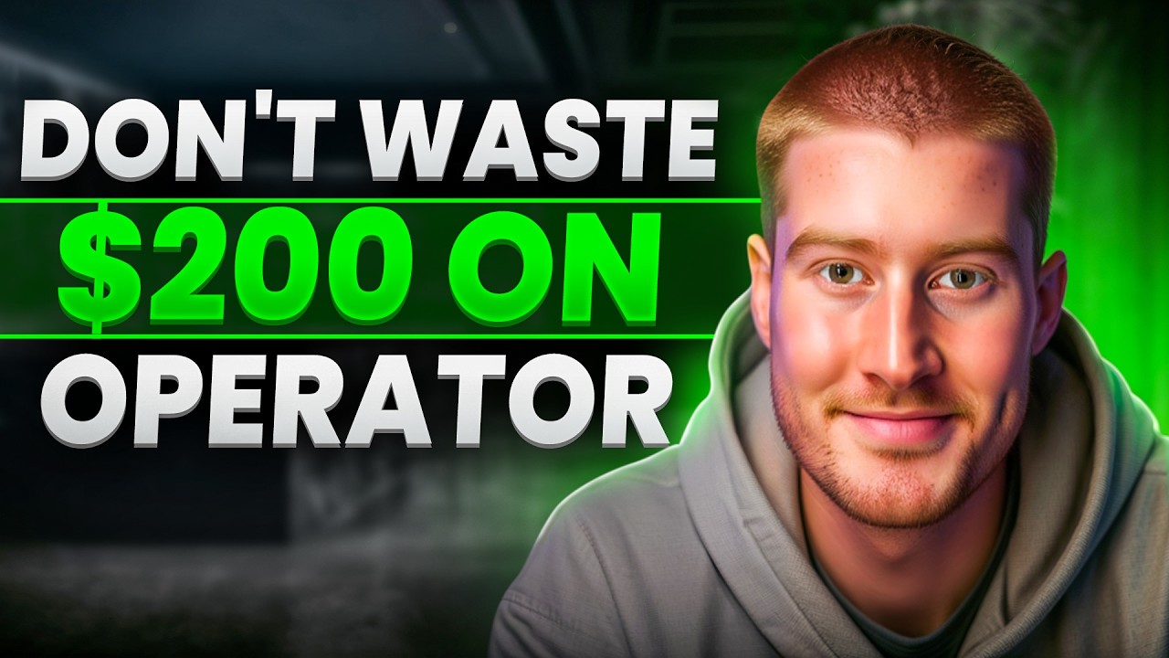 I Use This Instead of ChatGPT Operator (save $200/month)