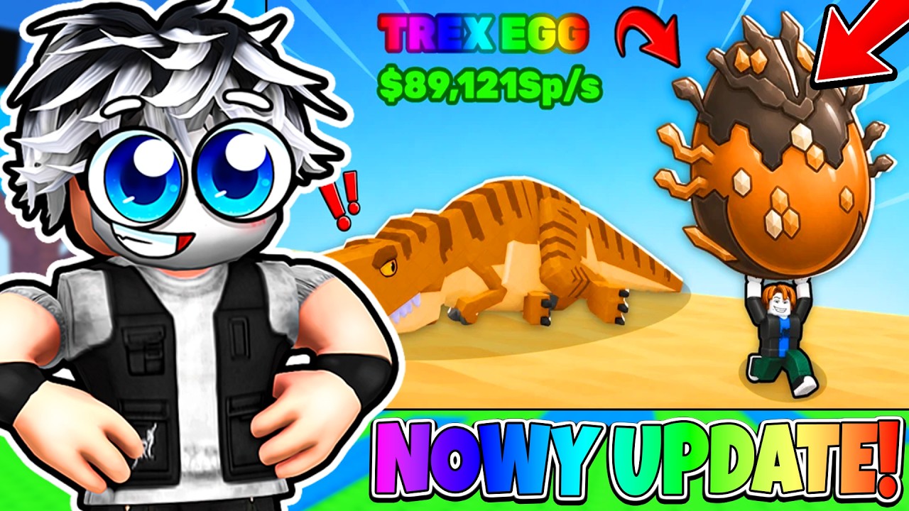 🌴17:00 NOWY OP UPDATE W STEAL AN EGG!☀️KONKURSY DLA WIDZ&Oacute;W!☀️#roblox