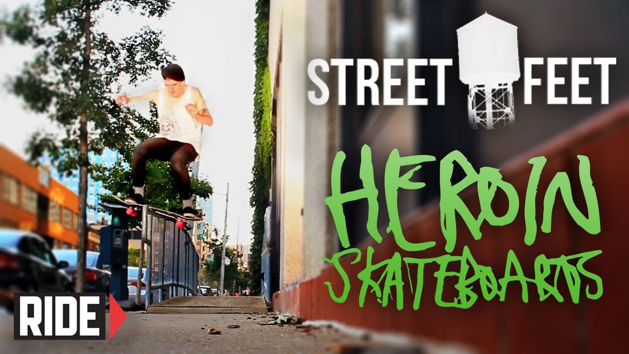 Heroin Skateboards & Street Feet - Steve Malet & Scott Varney
