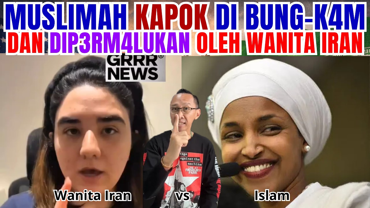 VIRAL!! WANITA IRAN P3RMALUKAN MUSLIMAH INI #reactionvideo