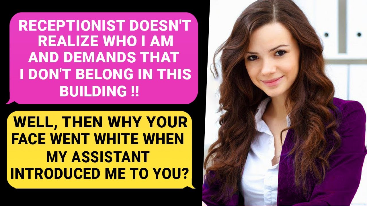 Receptionist Doesn't Realize Who I Am. Let the Assistant Introduce Me To You ! I Am The Boss ! r/MC