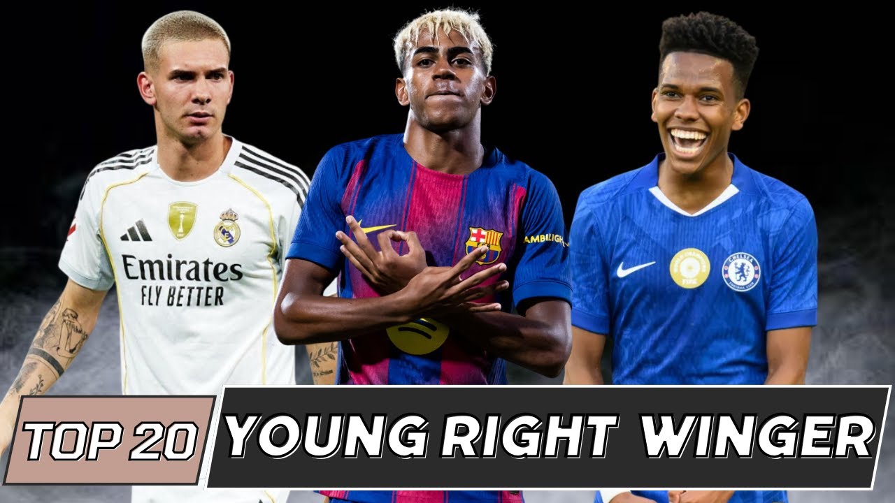 Top 20 Outstanding Young Right Winger of 2025 | Best Rising Talents in Football