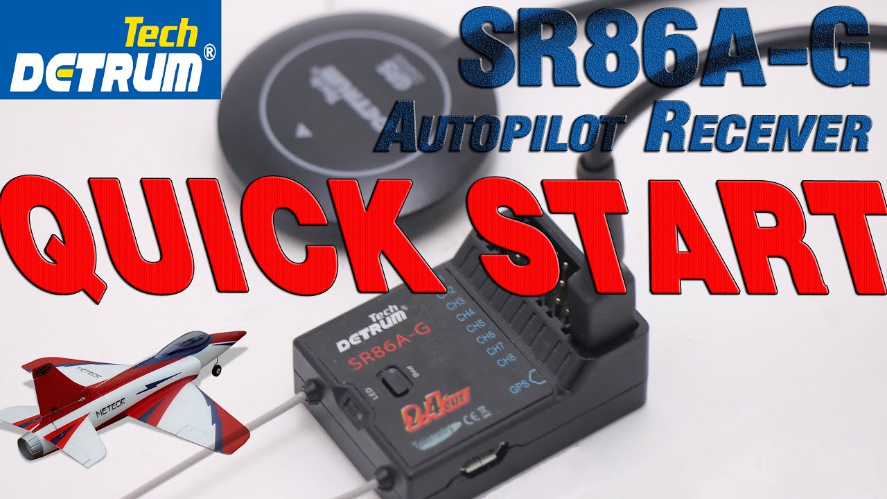 Detrum SR86A-G GPS Autopilot Telemetry Receiver