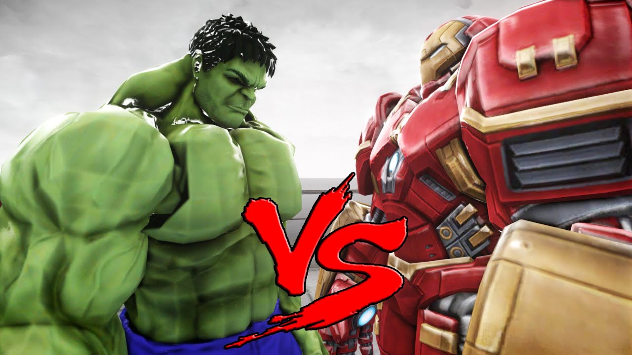 The Incredible Hulk VS Hulkbuster - EPIC BATTLE
