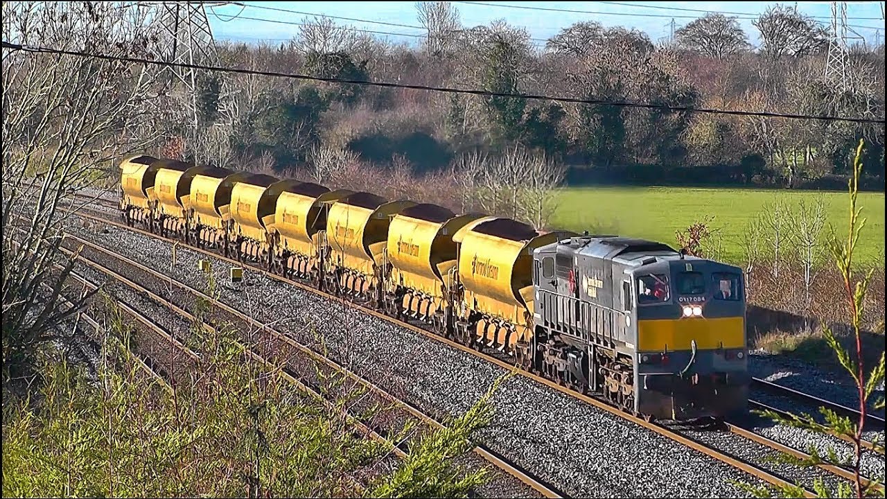 Irish Railways Engineering Trains 2019 Part 1, January - March