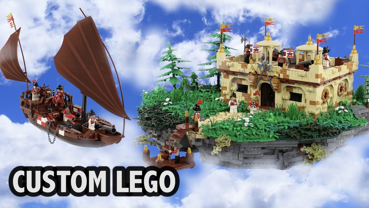 LEGO Fantasy Floating Islands Kingdom | Brickworld Chicago 2018