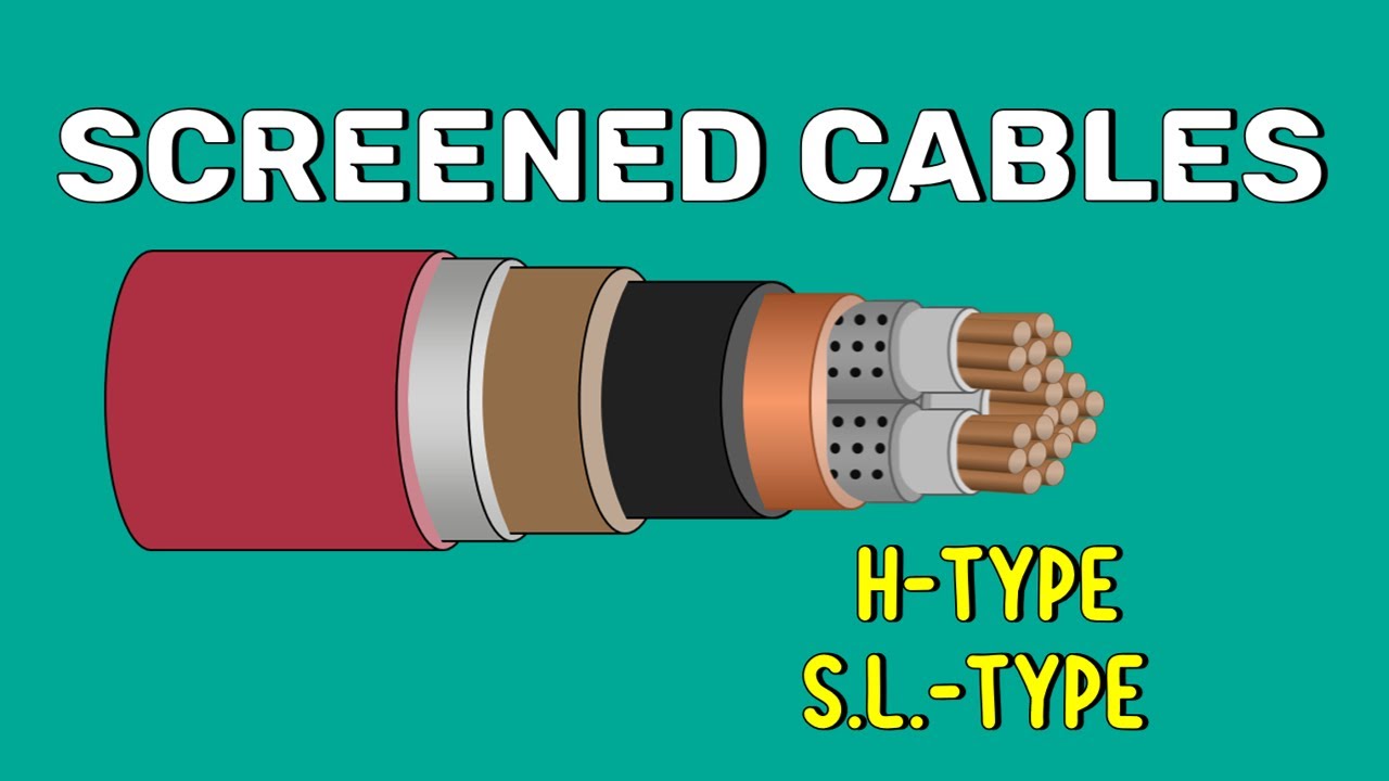 Cables for 3-phase services -  Screened  Cables