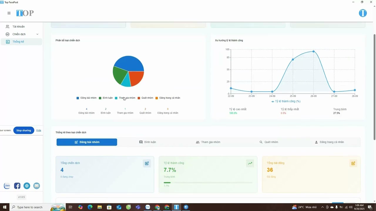 Giới thiệu phần mềm TOP FACEBOOK bản mới nhất