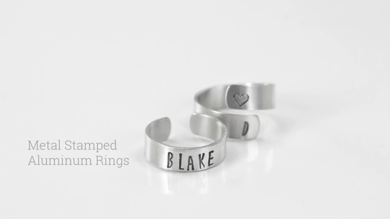 ImpressArt Aluminum Rings