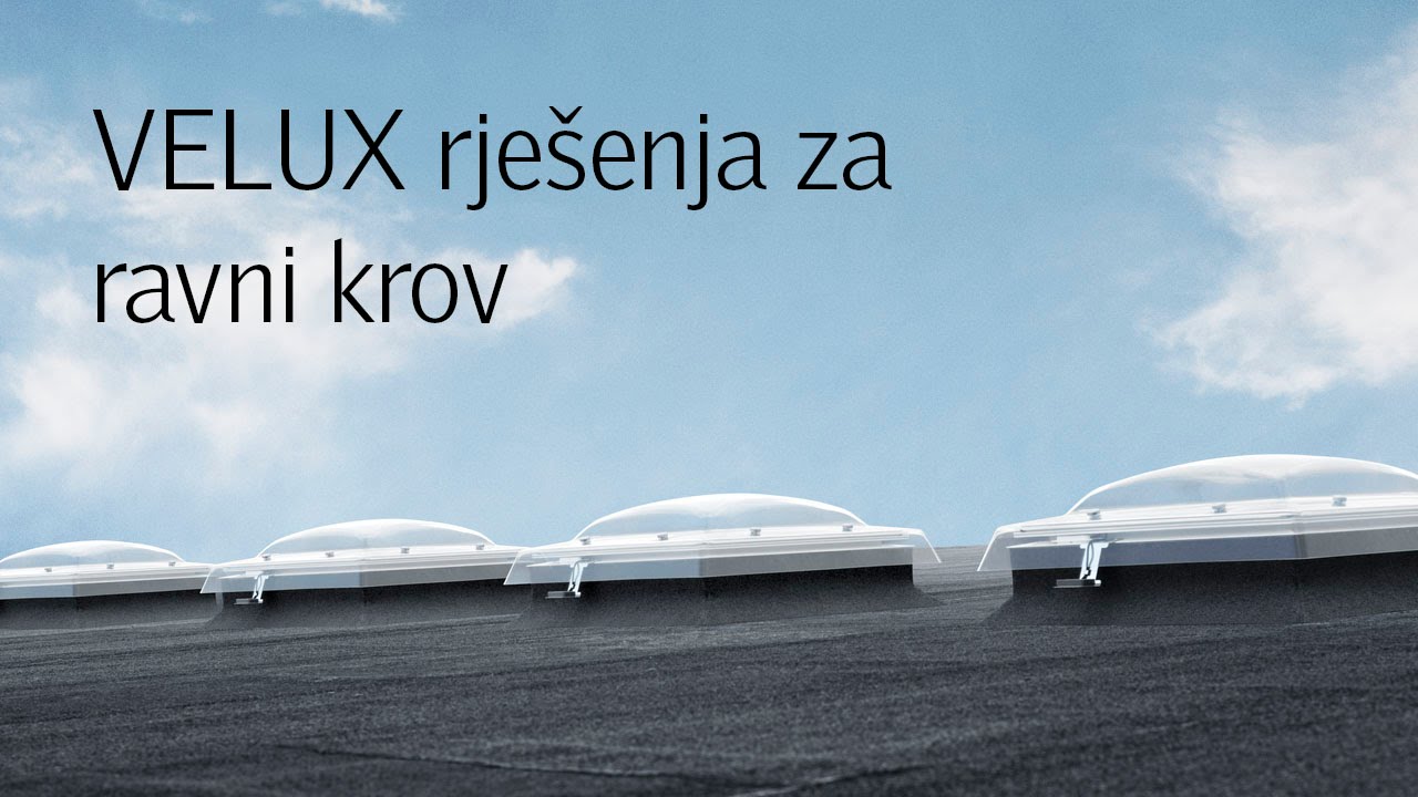Webinar - VELUX rješenja za ravni krov