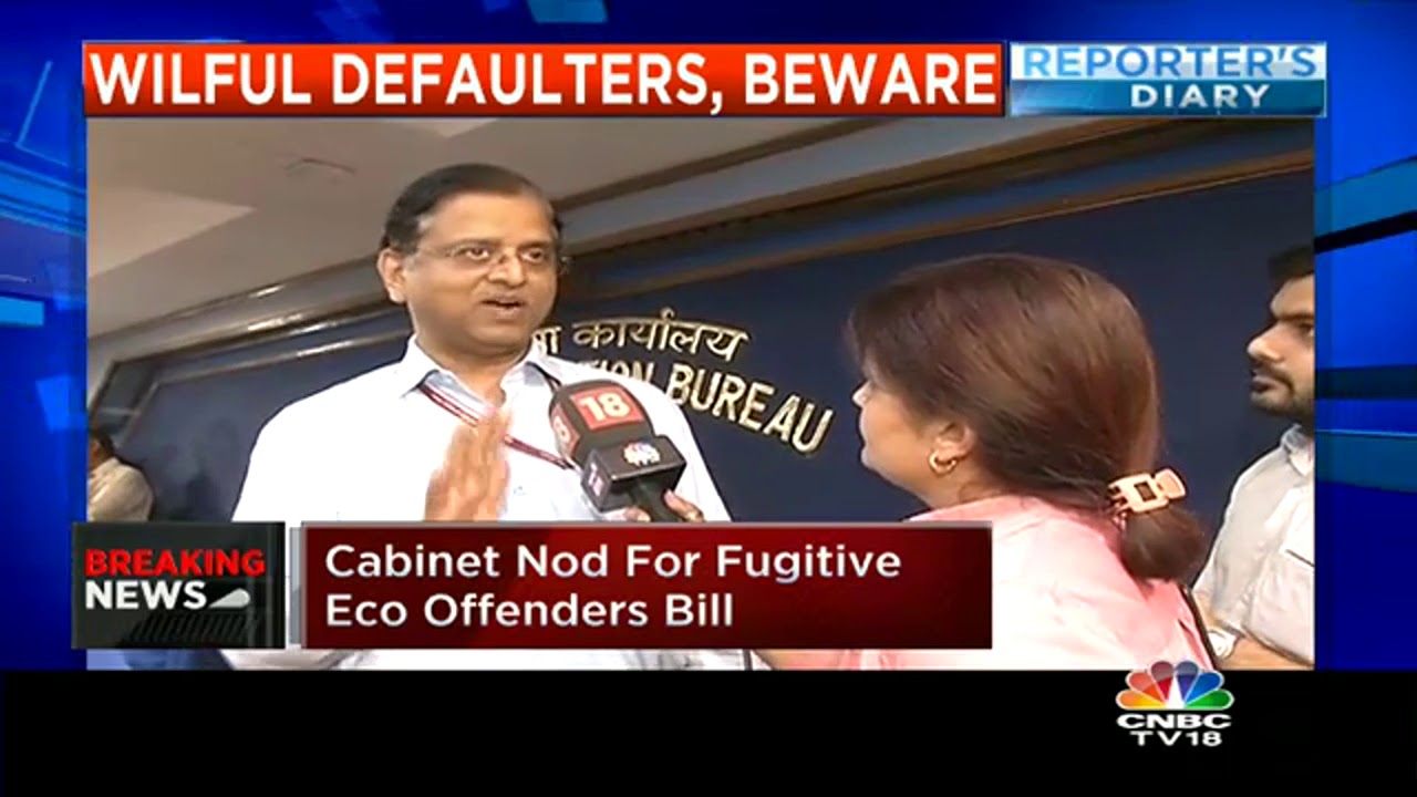 DEA Secretary On Fugitive Economic Offenders Bill