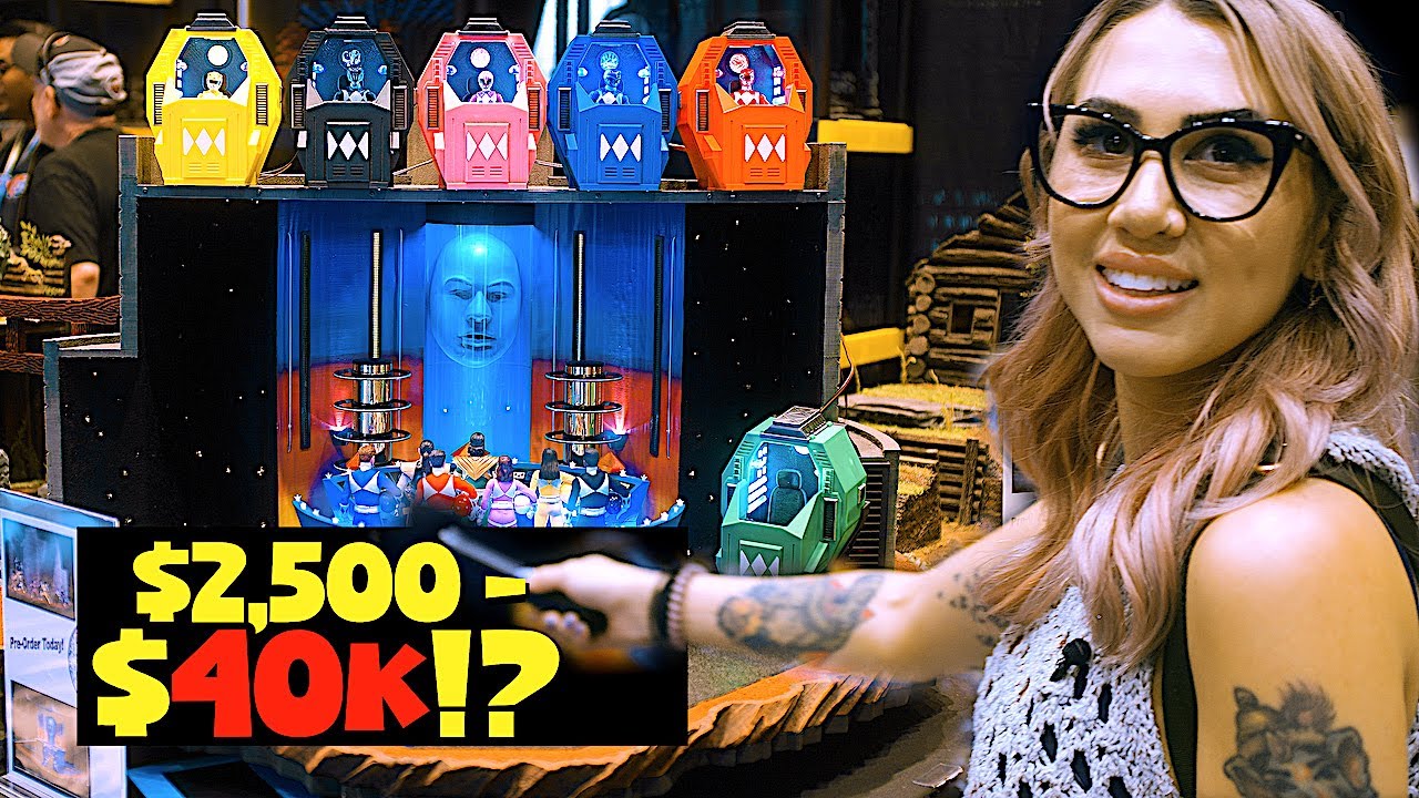 He Built The ULTIMATE Power Rangers Playset!