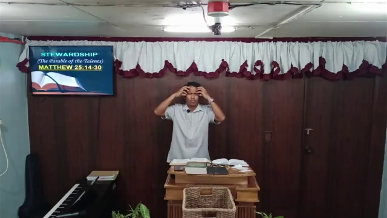 Stewardship-Pastor sam (Baptist Tagalog Preaching)