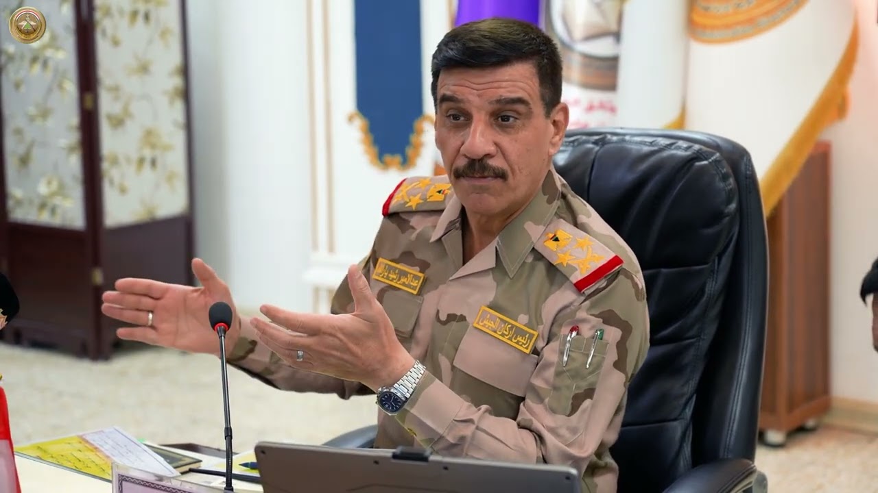 رئيس أركان الجيش يترأس جلسة انتقاء الآمرين في دائرة الادارة