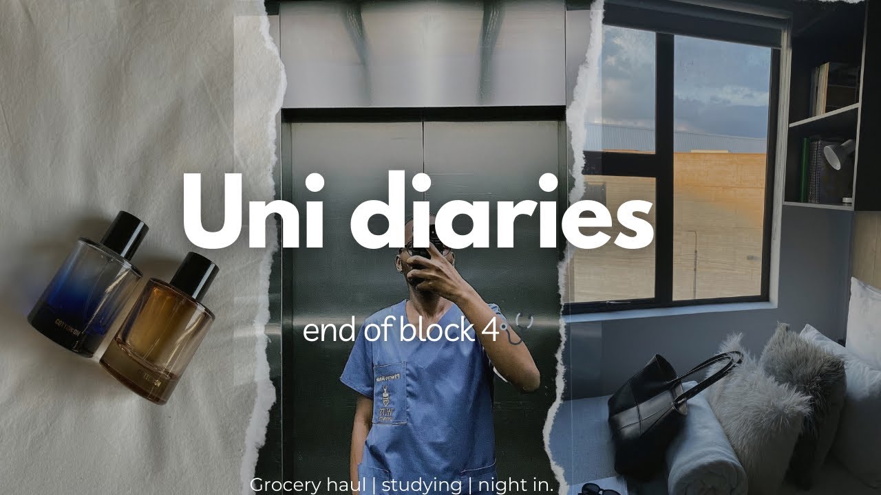 FEW DAYS IN MY LIFE: Grocery Haul + Exam Season + Outside 
