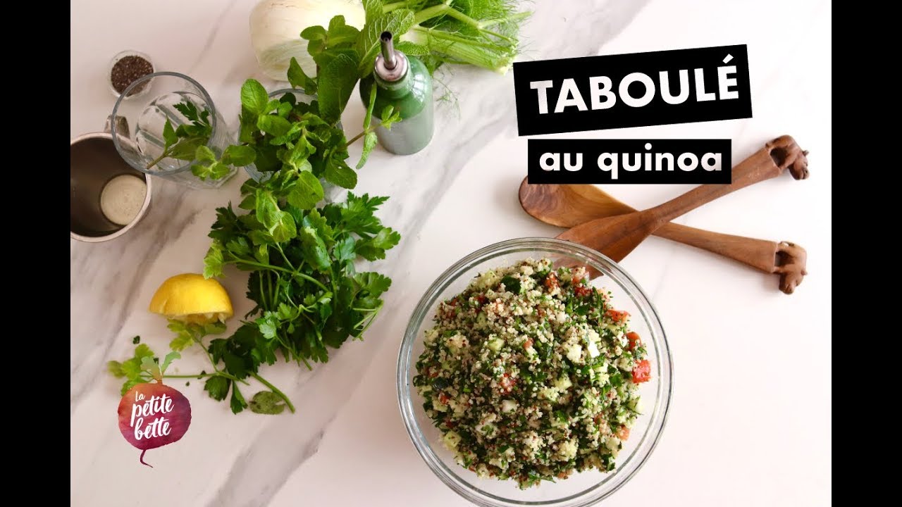 🥗TABOULÉ AU QUINOA 🥗Tuto recette super facile!! PROTÉINES + FRAÎCHEUR 🥗