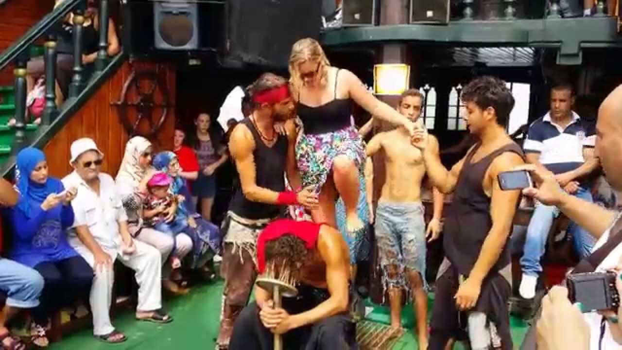Tunisia Hammamet, Pirate Ship 2014, Fakir Show 4K UHD