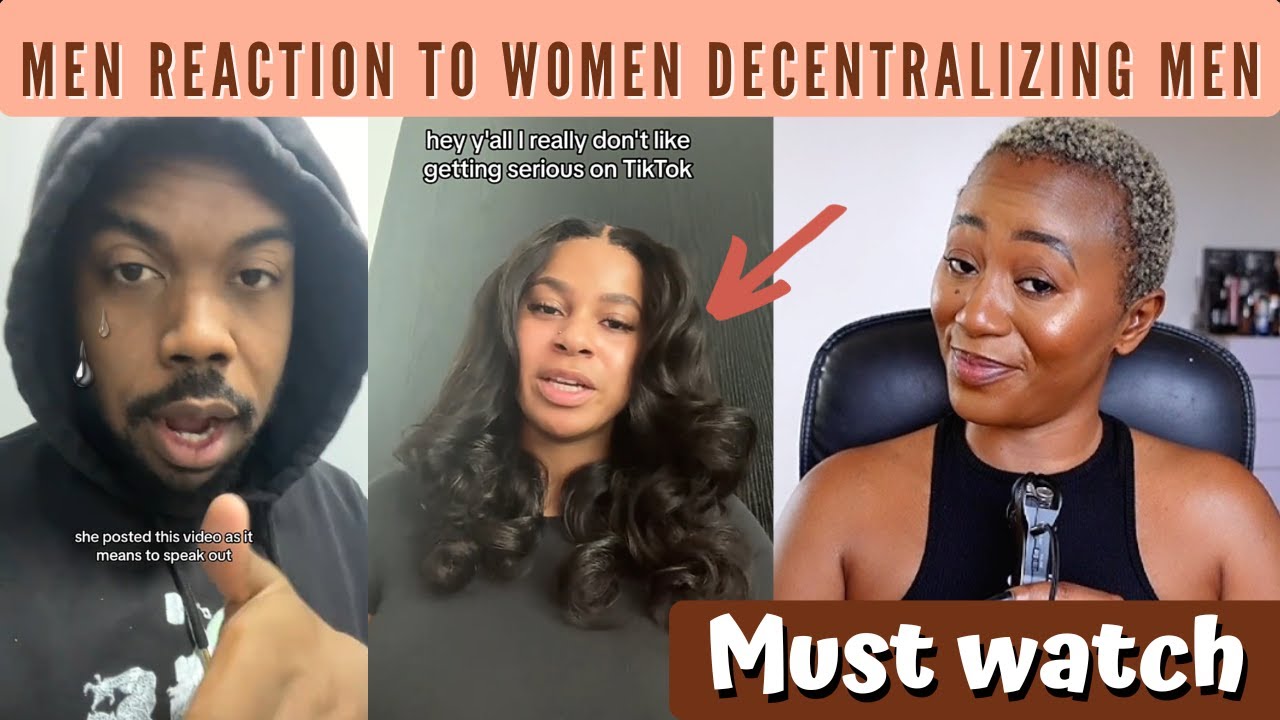 Men's Reaction To Women Speaking On Decentralizing Men - Must Watch