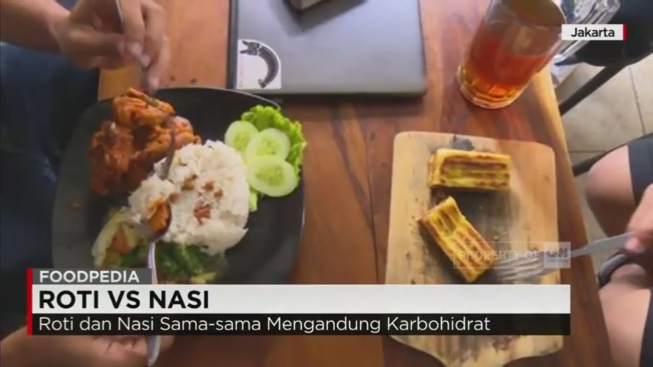 Foodpedia: Roti Vs Nasi