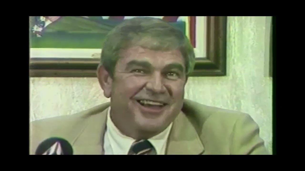 Spike Dykes hiring press conference 12/6/86