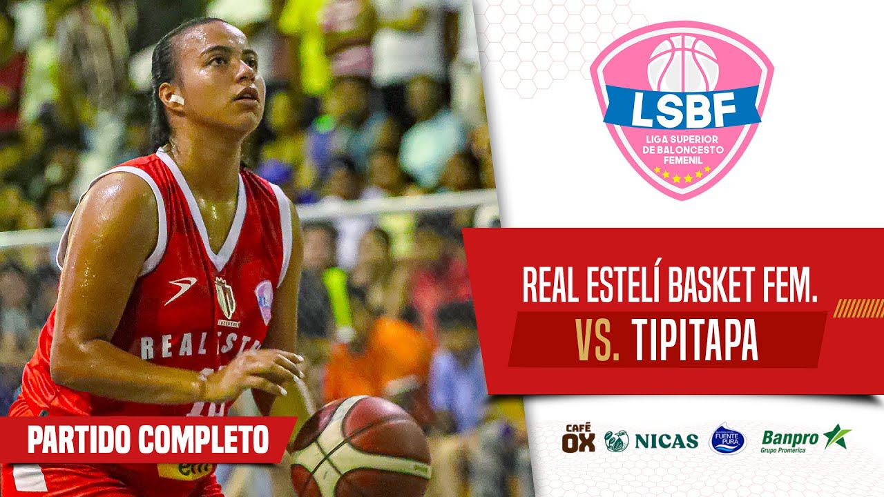 🔴 EN VIVO 🏀 Baloncesto Femenil de Nicaragua | Tipitapa 🆚️️ Real Estelí Basket | LSBF 2023