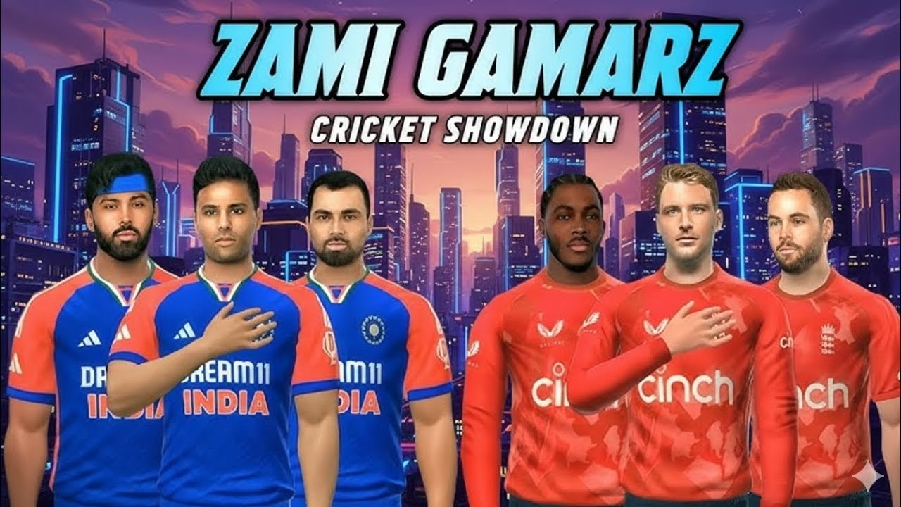 INDIA vs Englind karkit mach Rc24 MOBIL GAM Zabrdast mokbala