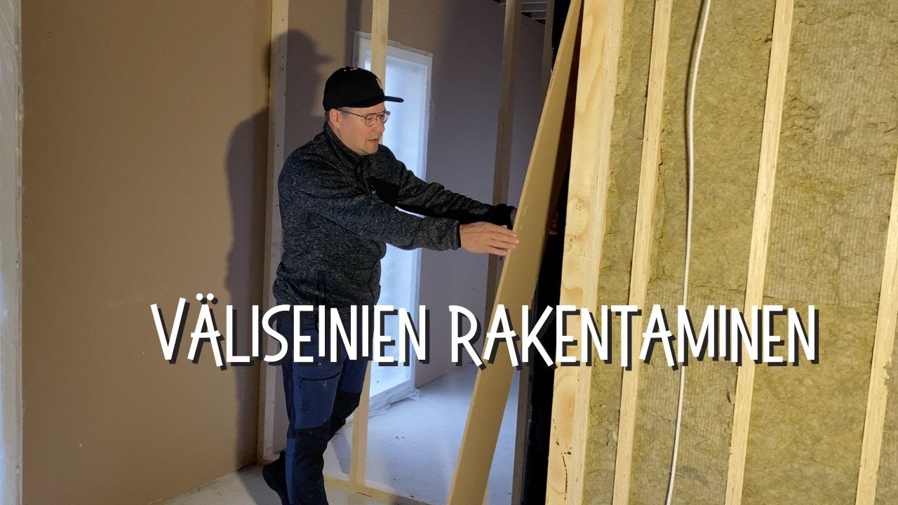 Väliseinien rakentaminen