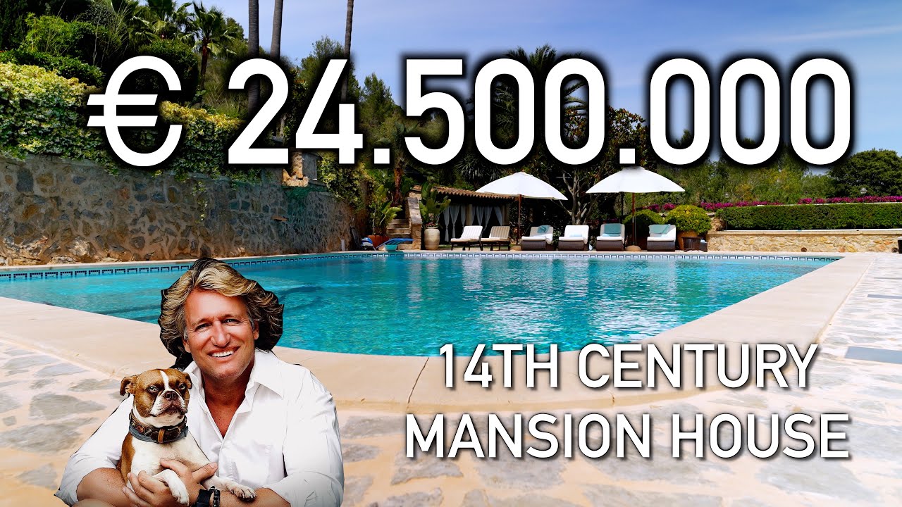 Amazing historic mansion house from the 14th century, situated in Establiments - Mallorca!