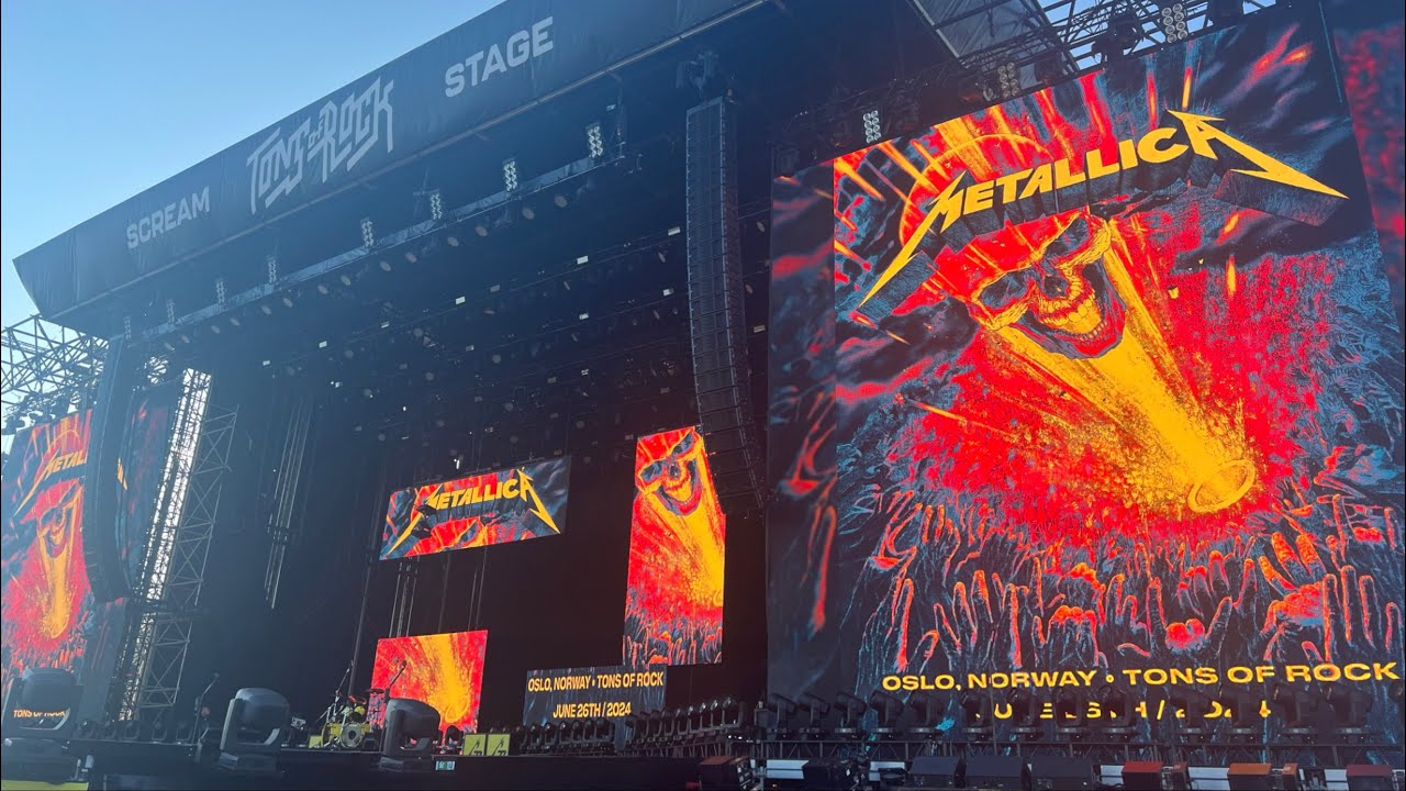 Metallica - Enter Sandman - Tons of Rock 2024