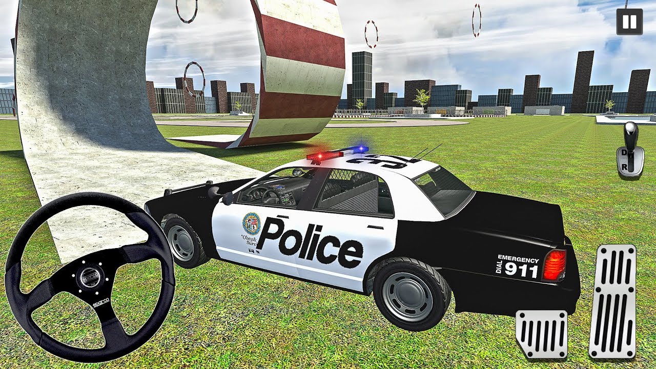 Super Police Car Stunt Driving - Police Car Simulator Games - Android Gameplay