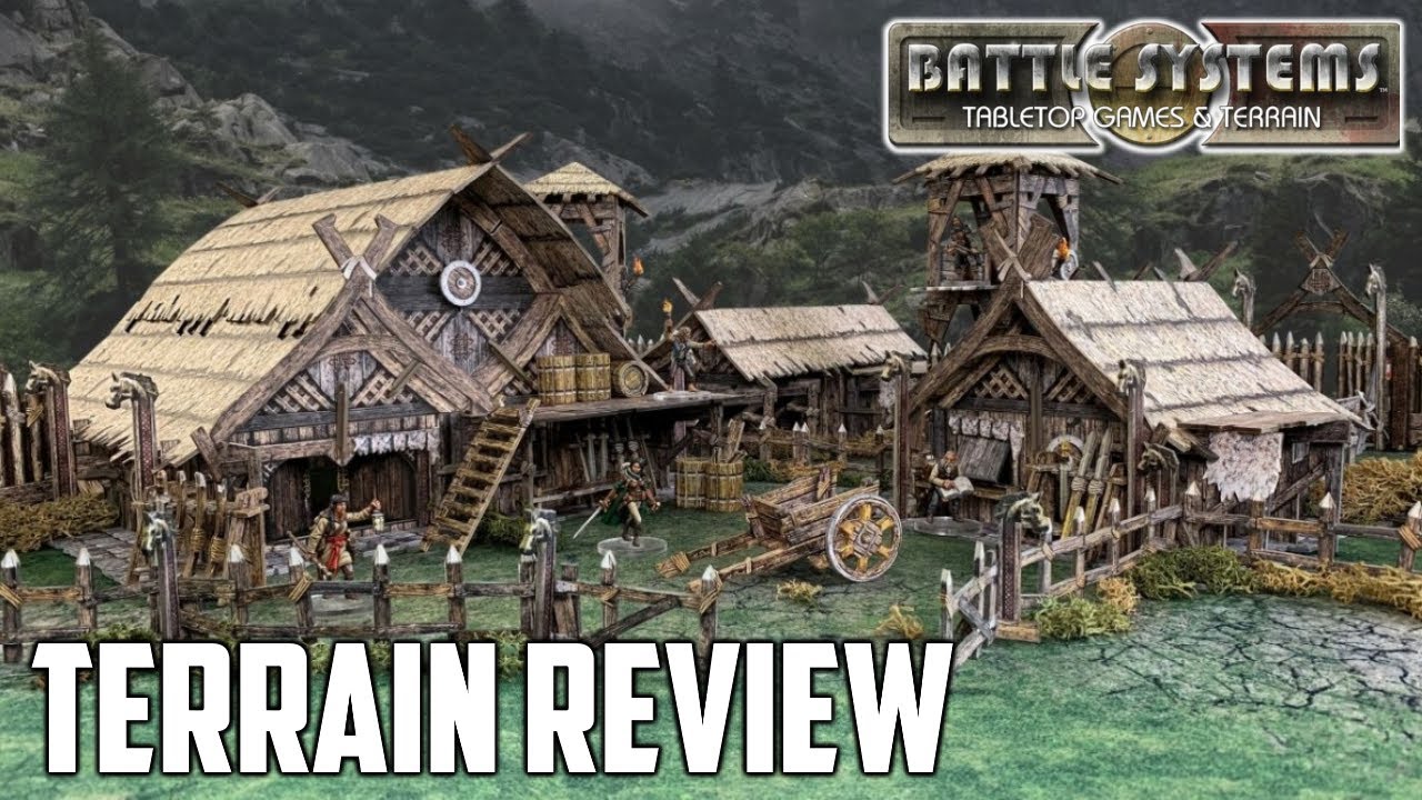Боевые системы «Fantasy Wargames Terrain»: Северное поселение ОБЗОР