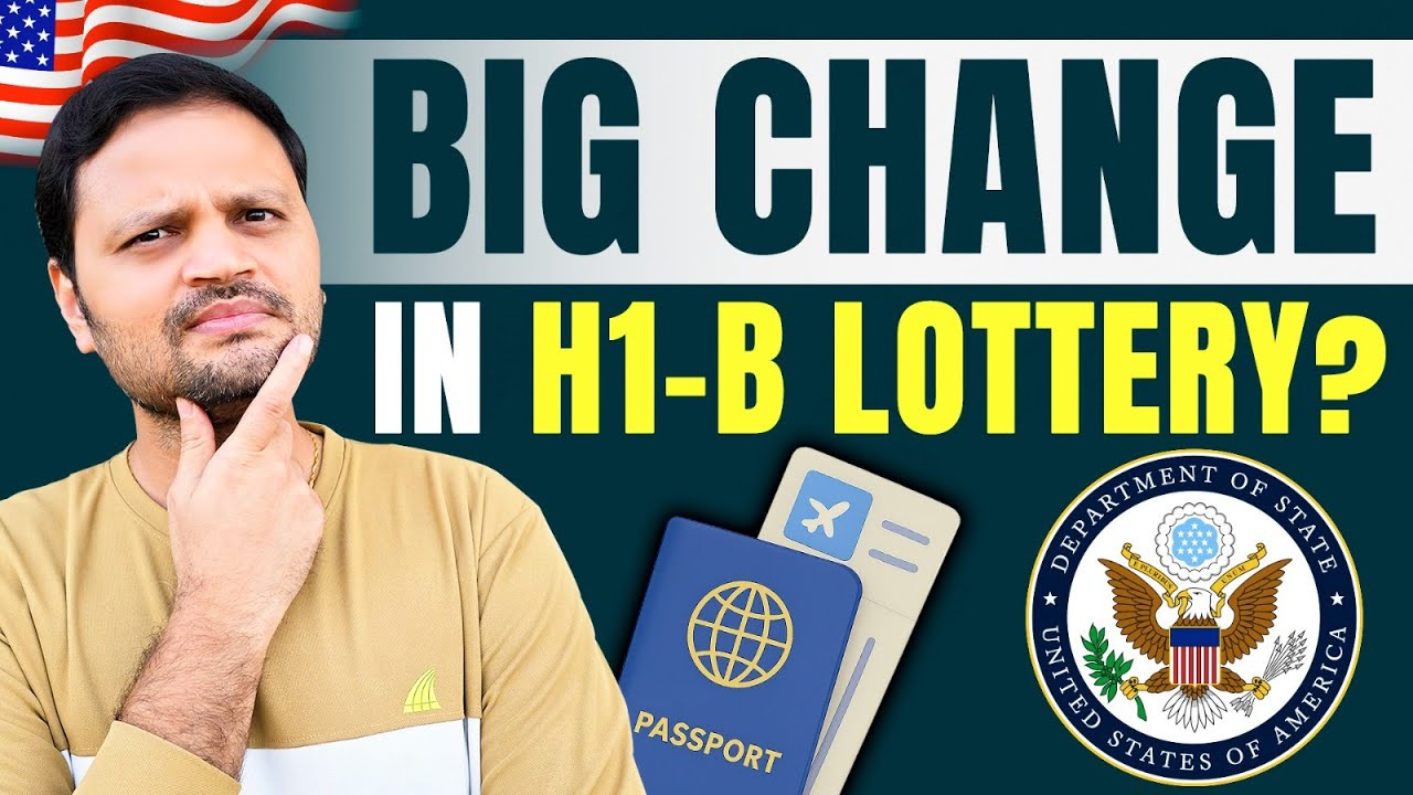 H1B Visa 2026 - Major Change in Lottery Selection Explained | New Rules for Visa Holders‼️