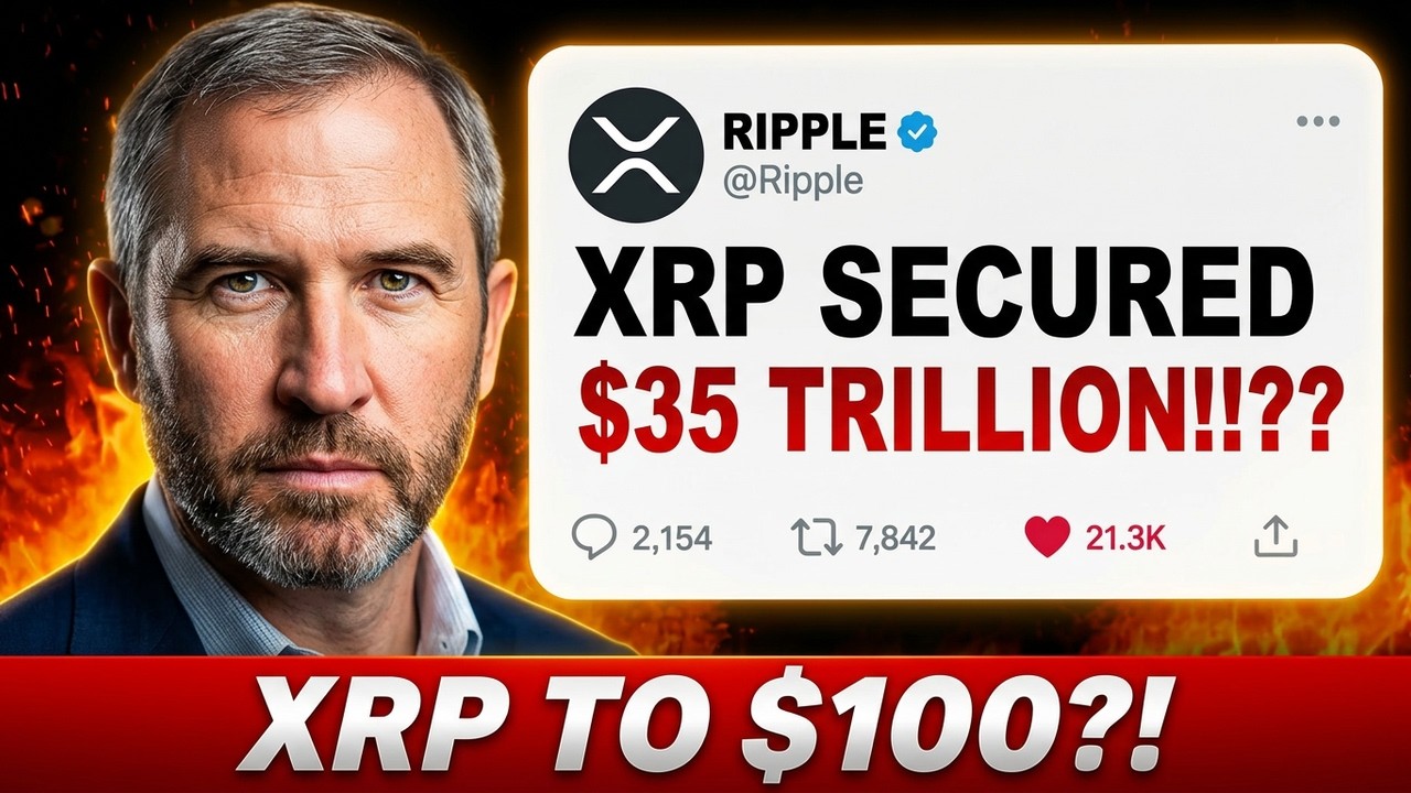 35 триллионов долларов!!!!!! XRP до 100 долларов...?!