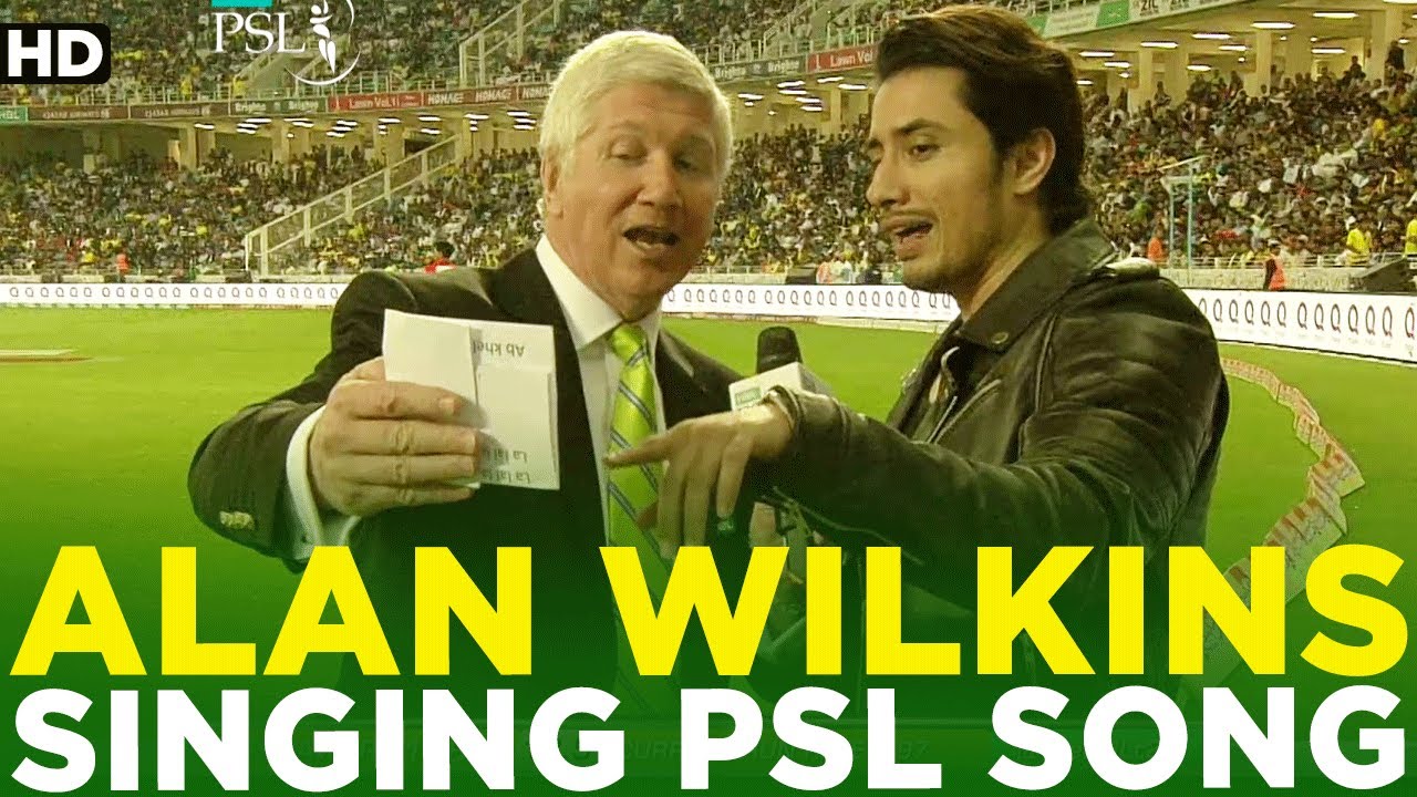 Alan Wilkins Singing HBL PSL Song With Ali Zafar | HBL PSL | M1E1A