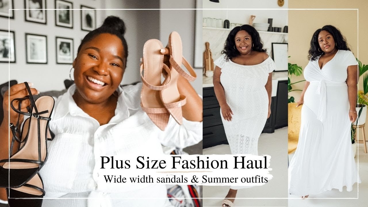 Wide Width Shoe & Plus Size Fashion Haul | Fashion to Figure | From Head To Curve