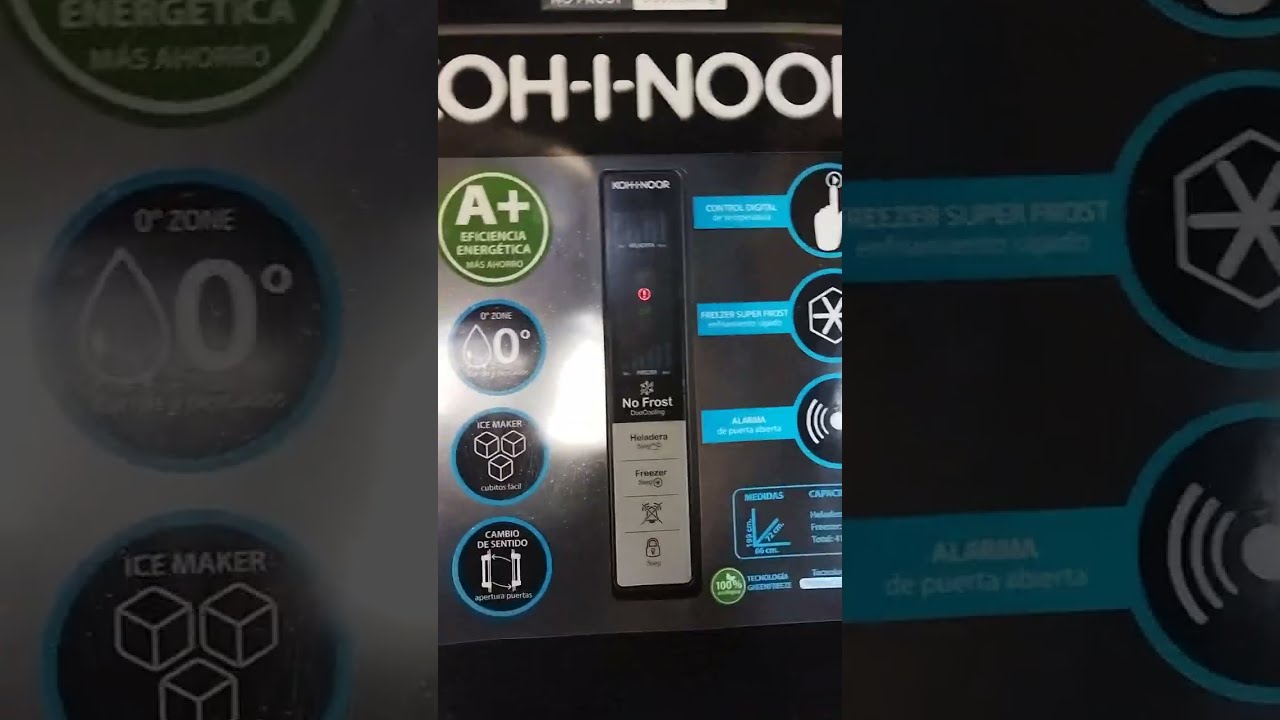 Heladera heladera KOH-I-NOOR DuoCooling Inverter, Lejos la peor heladera que tuve...