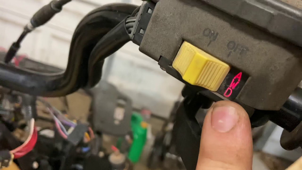 Polaris Sportsman broken speedometer 4x4 bypass